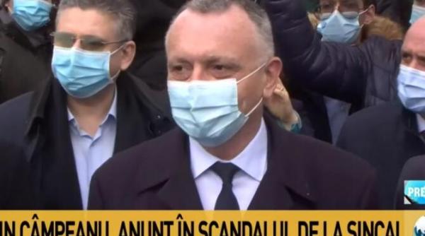 cimpeanu si baluta au venit sa discute cu parintii de la sincai