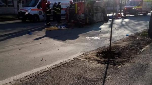 ambulanta rasturnata in romania mai multi medici au fost raniti