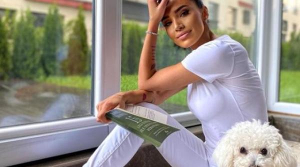 adelina pestritu distrusa de durere cainele ei nobby a murit te plang acum foto