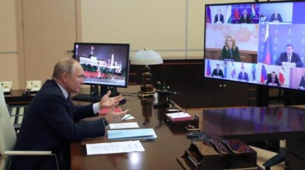 vladimir putin sustine ca navalnii este un figurant iar oamenii protesteaza pentru ca au obosit din cauza pandemiei