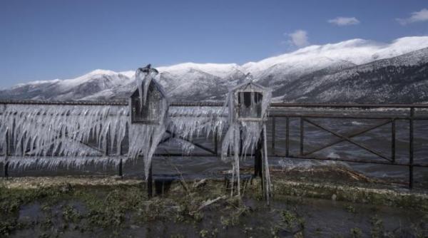 grecia acoperita de zapada imagini exceptionale pentru aceasta tara galerie foto video