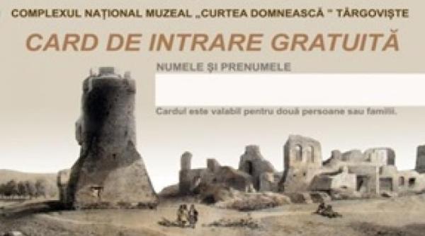 carduri gratuite de vizitare  oferite de  cj dambovita  la targul de turism al romaniei