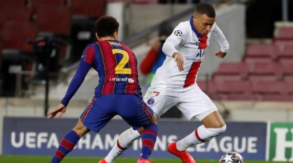 liga campionilor fc barcelona umilita pe camp nou de psg