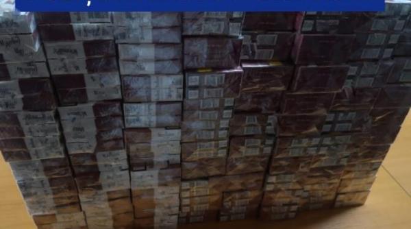 sute de mii de tigari confiscate de politisti 29 de persoane audiate