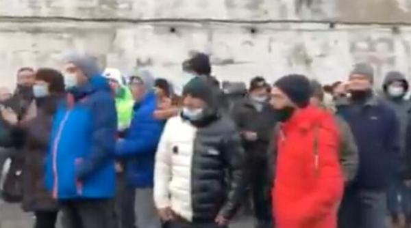 protest mineri imaginile zilei cinste lor unitate video