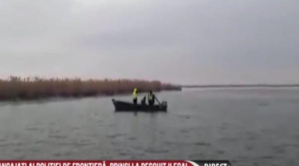 angajati ai politiei de frontiera prinsi la braconaj piscicol pe un lac din tulcea