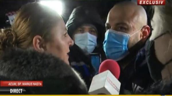 sosoaca impinsa de paza de la spital scandal monstru la marius nasta