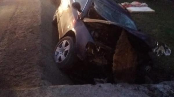 trei raniti intr un accident grav pe dn 13  trafic ingreunat