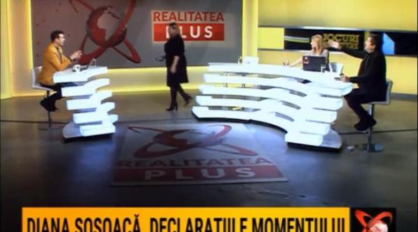 sosoaca  scandal cu cartianu in direct  senatoarea a plecat din emisiune  caricatura de jurnalist   rusinea romaniei