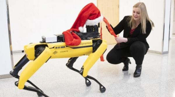 robotul spot implicat intr un scandal o firma a legat un pistol paintball de el iar producatorul boston dynamics a amenintat cu expirarea garantiei