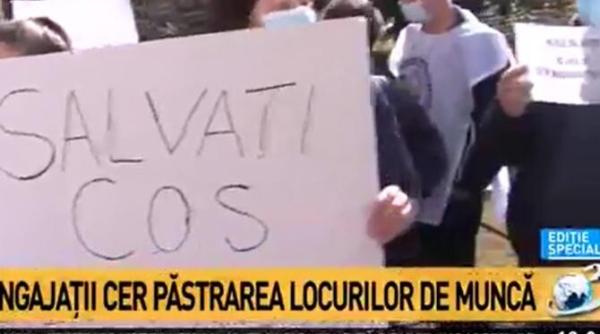 proteste la ministerul muncii si la ministerul economiei