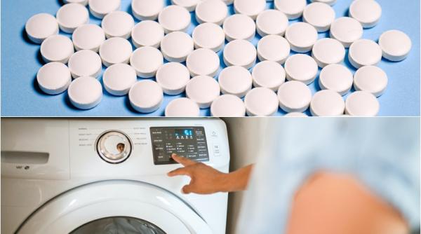 de ce sa pui o aspirina in masina de spalat este foarte eficienta