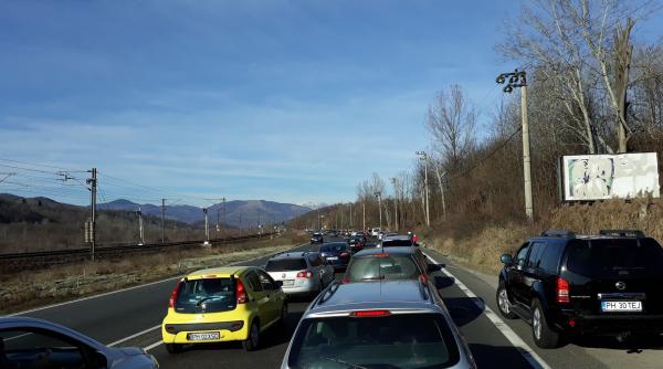 trafic intens pe dn1 politia recomanda rute alternative
