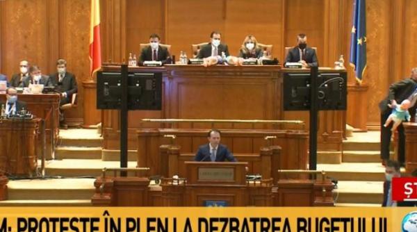 circ cu papusi in parlament orban ii ia apararea lui citu domnule popa parasiti tribuna vorbeste premierul