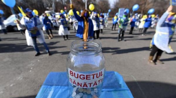 solidaritatea sanitara protest luni si marti la parlament se cer bani mai multi la sanatate