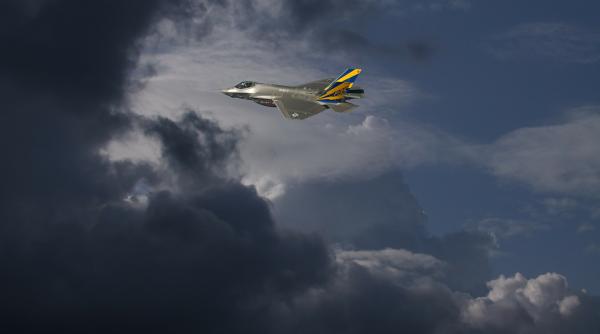 premiera in lumea aviatiei  primul zbor fara pilot al unui avion de lupta