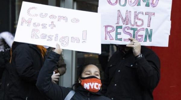 guvernatorul statului new york  andrew cuomo  raspunde acuzatiilor de hartuire