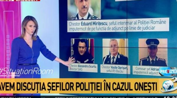 crima onesti scurtu seful sias discutie cu miritescu seful politie romane jurnalista carmina pricopie i a spus ca va pleca la onesti atunci cand considera domnia sa