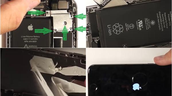 cum schimbi bateria unui iphone metoda explicata pas cu pas video