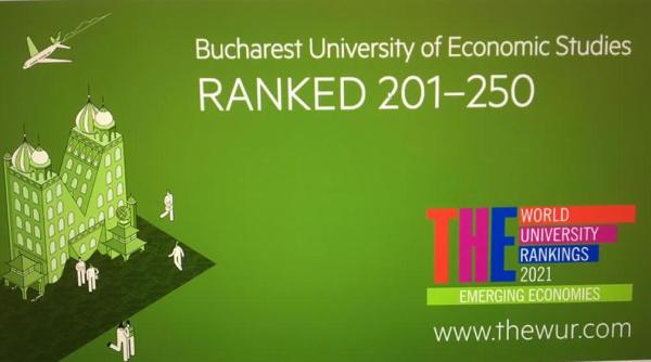 academia de studii economice din bucuresti  locul 1 din romania in clasamentele mondiale