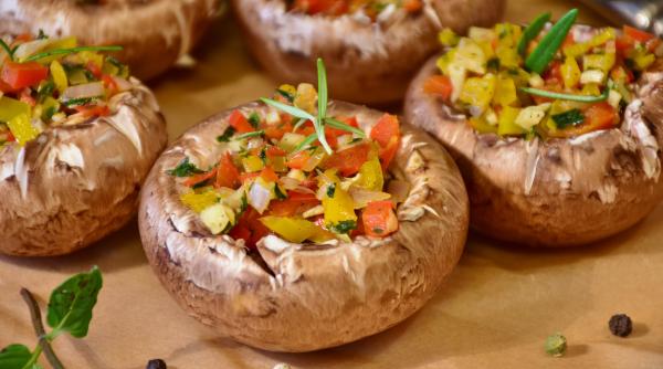 ciuperci umplute de post reteta simpla