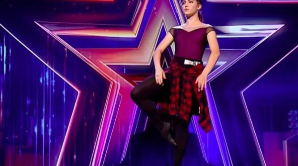 daria cristea moment de dans la romanii au talent in orice clipa se poate intampla ceva si sa nu mai fiu
