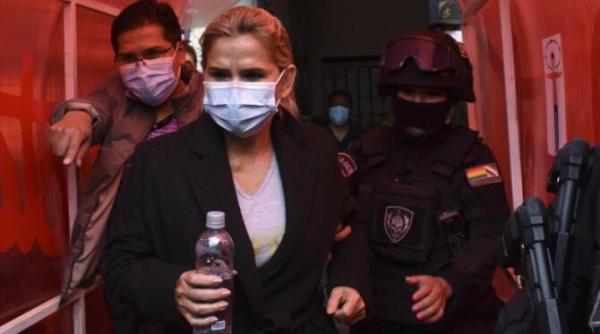 jeanine anez fosta presedinta interimara a boliviei arestata si acuzata de tentativa de lovitura de stat