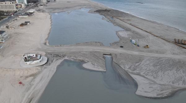 largire plaje mamaia  lucrarile  realizate in proportie de 70prc 