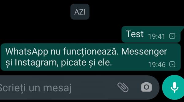 whatsapp facebook si instagram picate vineri seara