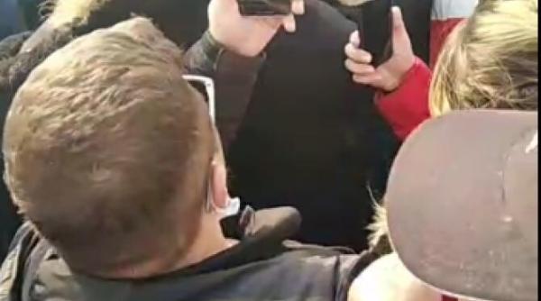 a inceput protestul din piata victoriei impotriva restrictiilor