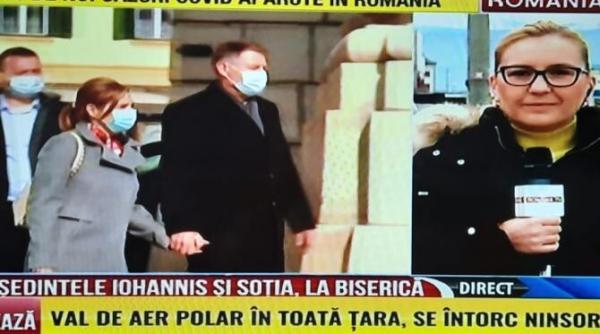 presedintele iohannis prezent la slujba de duminica