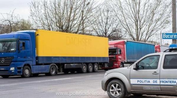 aglomeratie de automarfare la granita cu bulgaria