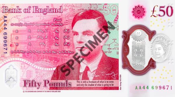 noua bancnota de 50 de lire ii aduce omagiu lui alan turing si comunitatii lgbt