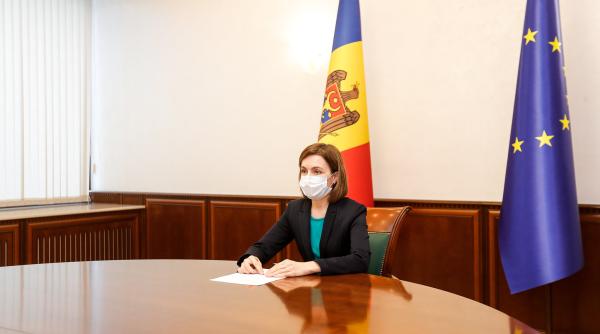 maia sandu cere curtii constitutionale sa constate ca sunt intrunite circumstantele pentru dizolvarea parlamentului