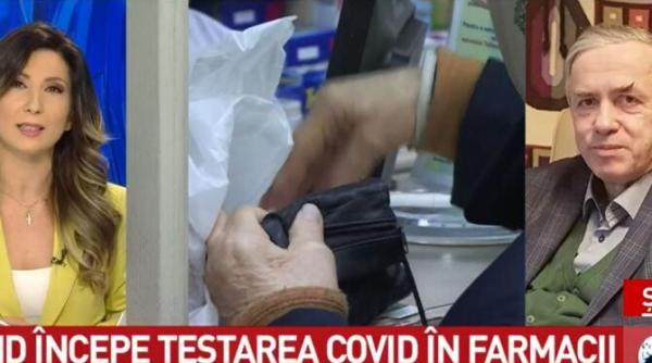 teste covid in farmacii dumitru lupuleasa presedintele colegiului farmacistilor precizari importante