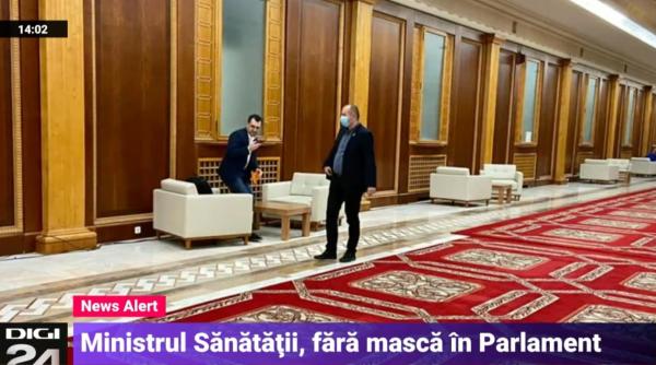 vlad voiculescu fara masca in parlament rafila scuza a fost penibila