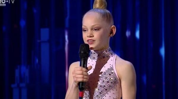 romanii au talent polina korniienko 11 ani a ridicat juriul in picioare andra ce ne ai aratat este la superlativ