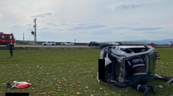 accident mortal pe dn7 un barbat de 36 de ani s a rasturnat cu masina pe camp