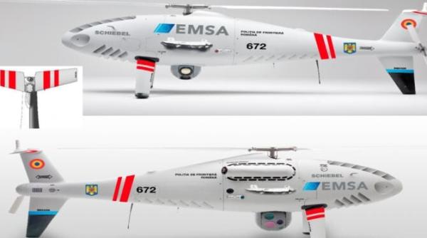 o drona de mari dimensiuni va supraveghea frontiera maritima a romaniei