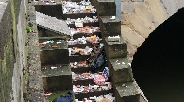 parisul ingropat de gunoaie imagini virale