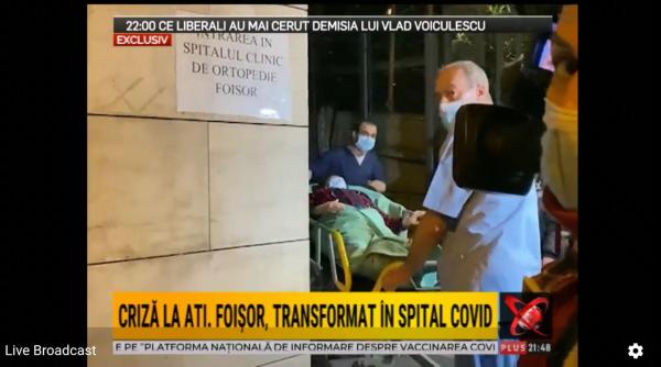 ordinul lui voiculescu a creat haos la spitalul foisor ioana stancel trebuia sa fie pregatit cu cel putin doua saptamani inainte