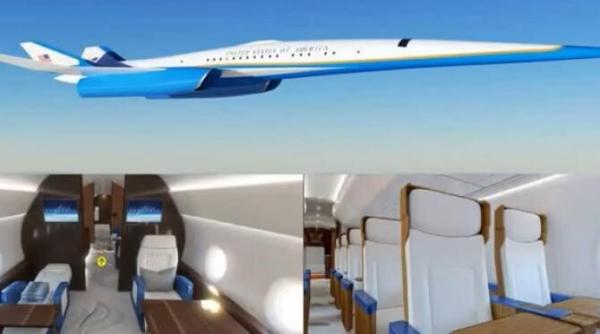 cum va arata noul avion supersonic air force one folosit de presedintii sua foto
