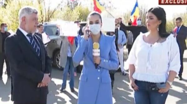 protest la spitalul modular covid din pipera dupa ce a fost inchis