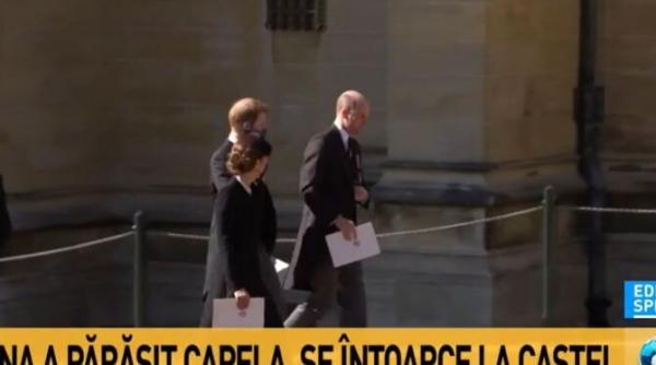 imagine cu william si harry la funeraliile printului philip au avut o relatie tensionata in ultima vreme