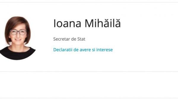surse ioana mihaila secretarul de stat la care ploua cu case propusa ministru al sanatatii