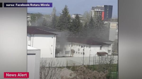 incendiu la spitalul judetean de urgenta din slatina