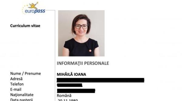 ioana mihaila si a publicat in sfarsit cv ul mister dezlegat de ce l a tinut ascuns atata vreme