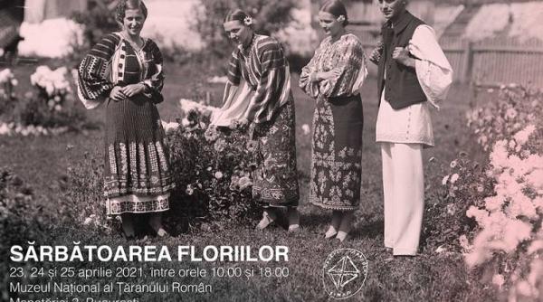 sarbatoarea floriilor la muzeului taranului roman intre 23 si 25 aprilie