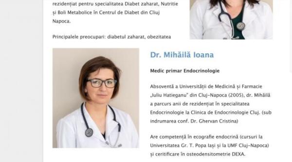 ioana mihaila problema din cv de care a uitat cand a facut conferinta de presa ca ministrul al sanatatii foto
