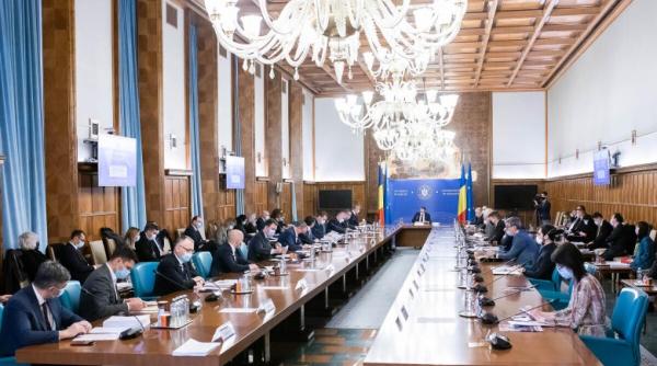 guvernul citu sedinta miercuri proiectele de pe ordinea de zi